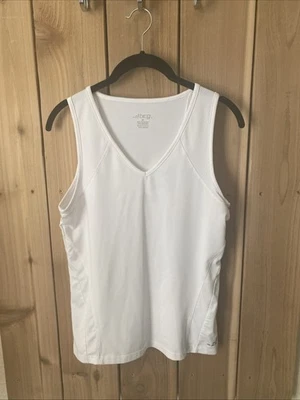 Top BCG blanco sin mangas cuello en V talla M nuevo sin etiquetas Foto 1 de 3