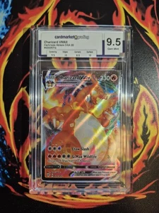 Pokemon Glurak Charizard VMAX 020/189 Darkness Ablaze CardmarketGrading 9,5 MINT - Bild 1 von 2