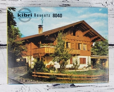 Kibri HO Bausatz #8040 Chalet Wyler Brienz Kit - NEW - Image 1 of 3