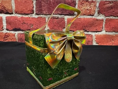 Bolso de mano pequeño dorado brillante verde regalo Anna congelado parques Disney MOS n6 Foto 1 de 4