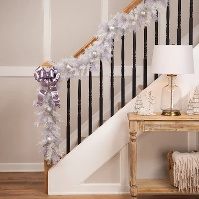 Northlight 9' x 10" Vermont White Pine Artificial Christmas Garland, Unlit - Image 1 of 4