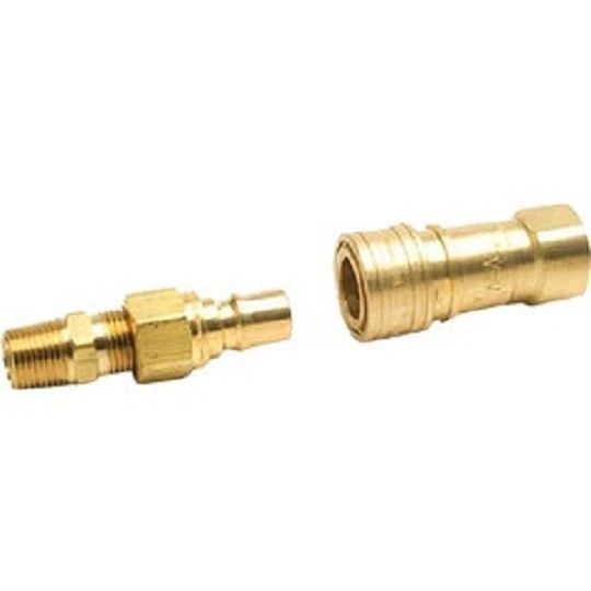 Mr. Heater F276187 Propane or Natural Gas 3/8" Male and Female Quick Connector