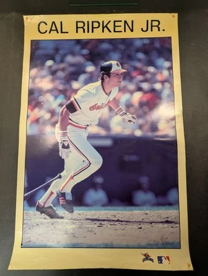 Cal Ripken Jr Baltimore Orioles 1987 Vintage Original Starline MLB Vtg Poster - Image 1 of 4