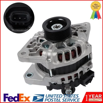 Alternator For 2012-2017 Hyundai Accent Veloster 2012-2013 Kia Rio 1.6L 13209 - Image 1 of 2