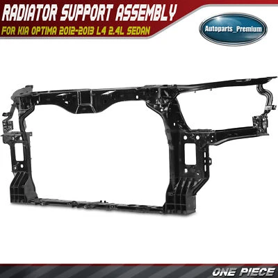 Nuevo conjunto de soporte de radiador para Kia Optima 2012-2013 L4 2,4 L sedán 641014C000 Foto 1 de 4
