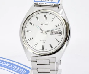 VINTAGE NOS SEIKO ACTUS 7019-8010 21J AUTOMATIK HERREN UHR JAPAN 112 - Bild 1 von 19