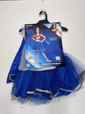 VESTIDO MUJER MARAVILLA DC-Disfraz Tutú Superhéroe Infantil-Niño Talla S 4-6 (3-4 años) Foto 1 de 3