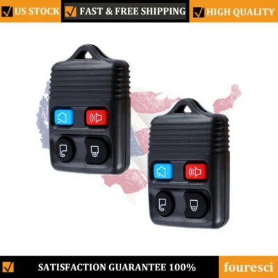 2x Llavero remoto de coche para Ford Expedition Explorer 2004 2005 2006 2007 2008 2009 Foto 1 de 4