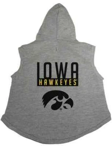 IOWA HAWKEYES PERRO GATO SUDADERA CON CAPUCHA PREMIUM SIN ETIQUETAS PEQUEÑA GRANDE - Imagen 1 de 2