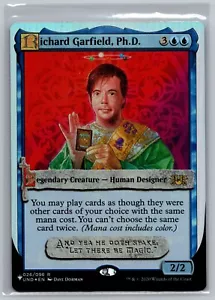 Richard Garfield PHD FOIL 026 Magic the Gathering MTG LIST Dave Dorman Art - Picture 1 of 2