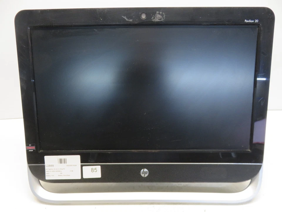 HP Pavilion 20 All-in-One PC AMD E1-1200 1400MHz 4 GB NO HDD - Image 1 of 4