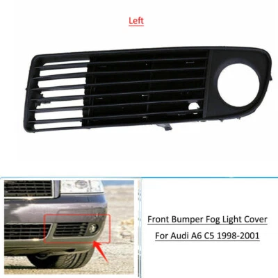 Решетка на передний нижний бампер противотуманные фары для Audi A6 C5 1998-2002 2001 левая - Изображение 1 из 4
