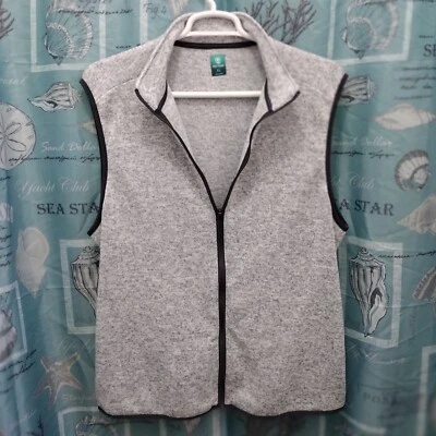 PGA TOUR Men's Size XL Gray Golf Vest Sleeveless Performance Full-Zip Stretch - Image 1 of 4