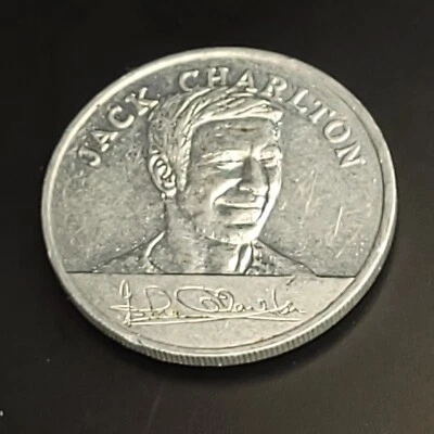 Medalha Jack Charlton Leeds United England World Cup Squad 1970 ESSO FRANKLIN ESTADO PERFEITO - Imagem 1 de 4