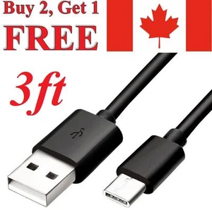 Câble USB Type C 3.1 Sync Chargeur Charge pour Samsung S24 S23 S22 S21 Pixel 8 7 - Photo 1 sur 7