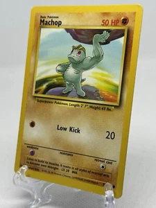 Juego Base - MP - Machop 52/102 Pokemon Vintage WOTC Inglés (Vendedor de EE. UU. - Imagen 1 de 3