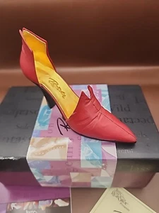 Just The Right Shoe by Raine RED DEVIL Original Box # 25082 - Picture 1 of 7
