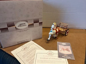 NIB Hallmark Kiddie Car Classics Sidewalk Cruisers Late 1940s Mobo Sulky - Picture 1 of 7