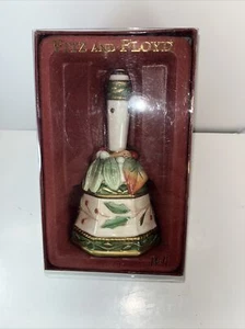 Fitz and Floyd Christmas Bell Winter Wonderland 11th Edition 2004 #129 Signed - Picture 1 of 9