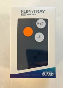 Arkhive Xenoskin Ultimate Guard Flip'n'Tray 100+ Deck Case Blue - Picture 1 of 6