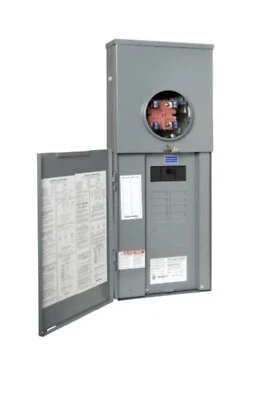 Square D Homeline Meter/Base 200A Main Socket 3R Overhead Underground ED4U 2127 - Image 1 of 4