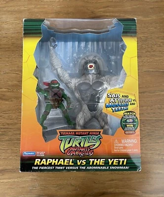 Teenage Mutant Ninja Turtles 2005 TMNT Mutants & Monsters Raphael vs The Yeti  Foto 1 de 4