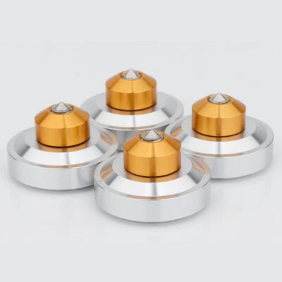 8/4/2 шт. ножки динамика 44x26 мм алюминиевый аудиоизоляционный усилитель шиповое основание - Изображение 1 из 4