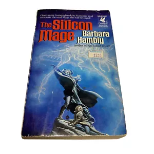 The Silicon Mage by BARBARA HAMBLY 1st Del Rey PB 1988 Cover by SHELLY SHAPIRO - Picture 1 of 8