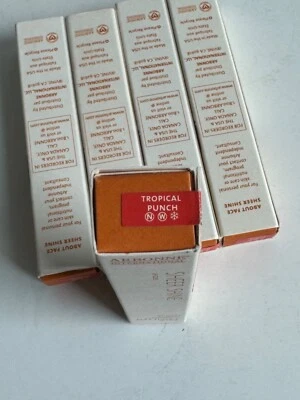 1 Brillo de labios Arbonne Sheer Shine color Tropical Punch nuevo en caja descontinuado Foto 1 de 3