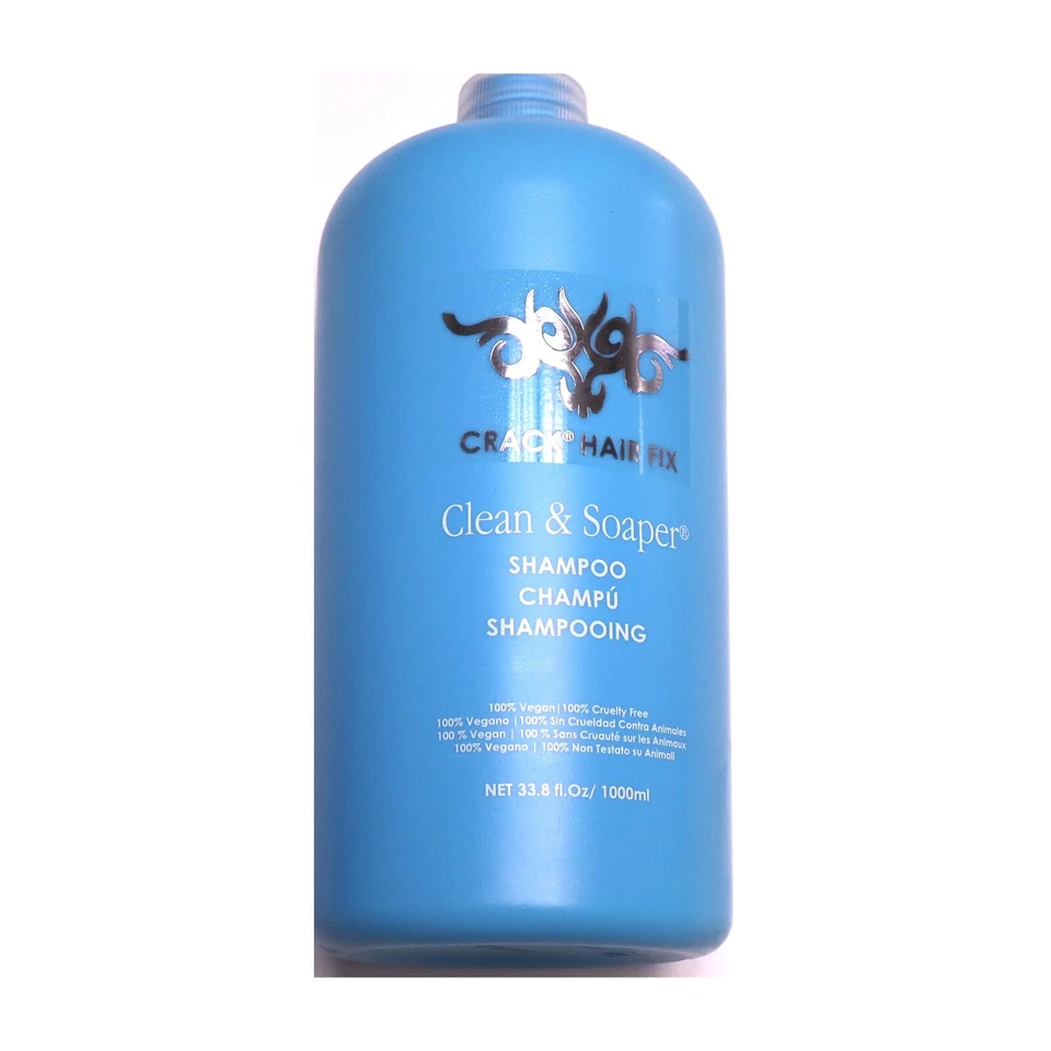 Crack Shampoo 33.8 oz | Sulfate-Free, Hydrating, Frizz Control, Salon Size - Image 1 of 1