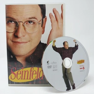 SEINFELD - SEASON 2 - DISC 3 replacement DVD disc & original case EPISODES 6-10 - Foto 1 di 3