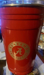 NEW Alabama Tumbler Red With Grey Logo 18-8 Stainless steel - Picture 1 of 4