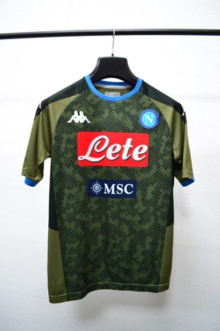 Fc Napoli 2019-2020 Away Jersey Kappa Shirt Kombat Camo Cover