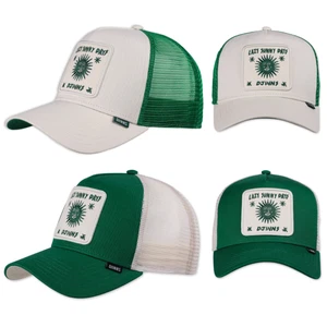 Djinns HFT Trucker Cap Lazy Sunny Days Basecap Kappe Mütze Meshcap Kontrast Logo