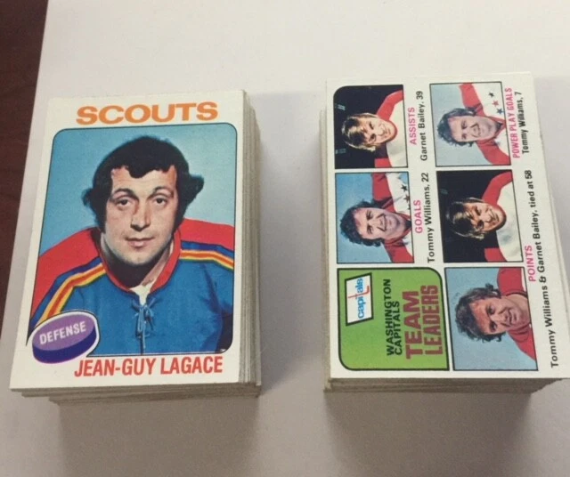 1975-76 Topps Hockey Singles You Pick - Image 1 of 1