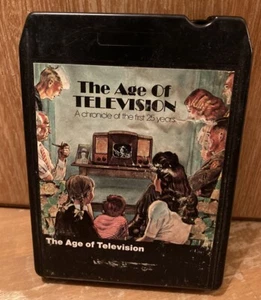 The Age Of Television - 8 track tape- Milton Berle 1972 Tested - Picture 1 of 2