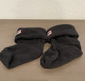 Hunter 170906 Kids Girls Original Boot Socks Black Size XS (5-7 Little Kids) - Picture 1 of 6