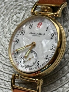 Vintage Watch IWC Collectible Mechanical Gift Him Watches For Men 3602 Rare - Picture 1 of 23