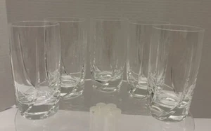 Set Of 5 Lenox "Sea Swirl" Highball Glasses #LC SES. Discontinued EUC - Picture 1 of 17