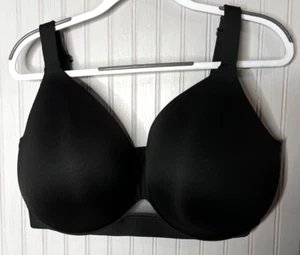 Reggiseno donna Cacique COPERTURA COMPLETA 42G nero leggermente foderato Lane Bryant FILO NUOVO - Foto 1 di 7