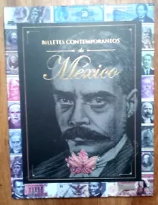 NEW COLLECTION ALBUM FOR BANK NOTES BILLETES DE MEXICANA - Picture 1 of 14