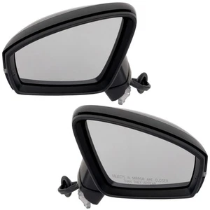 Mirrors For 2018-2021 Volkswagen Tiguan Power Heated Paintable with Signal Light - Picture 1 of 12
