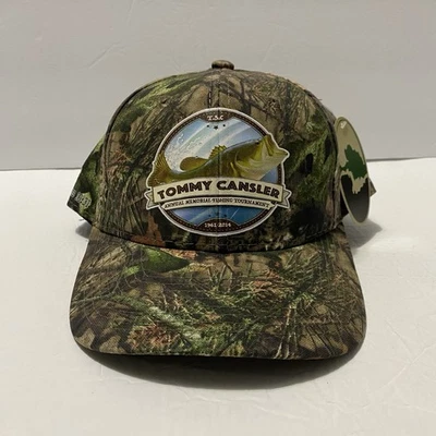 钓鱼锦标赛 Tommy Cansler 帽子平沿帽 Mossy Oak 迷彩帽 — 第 1/4 张图片