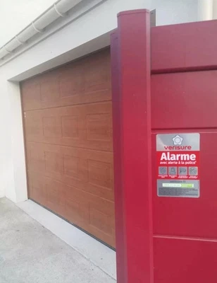 Autocollant plaque VERISURE Dissuasif Maison sous Alarme 9,5x14,5cm NEUF 2025 🚨 - Photo 1/2