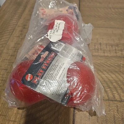 Juego de 3 juguetes para masticar bolas de goma fuertes para perros, grandes Foto 1 de 3