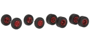 HERPA - MERCEDES BENZ Trilex LPS 2032 set di ruote MBS pneumatici da strada -... - Foto 1 di 2