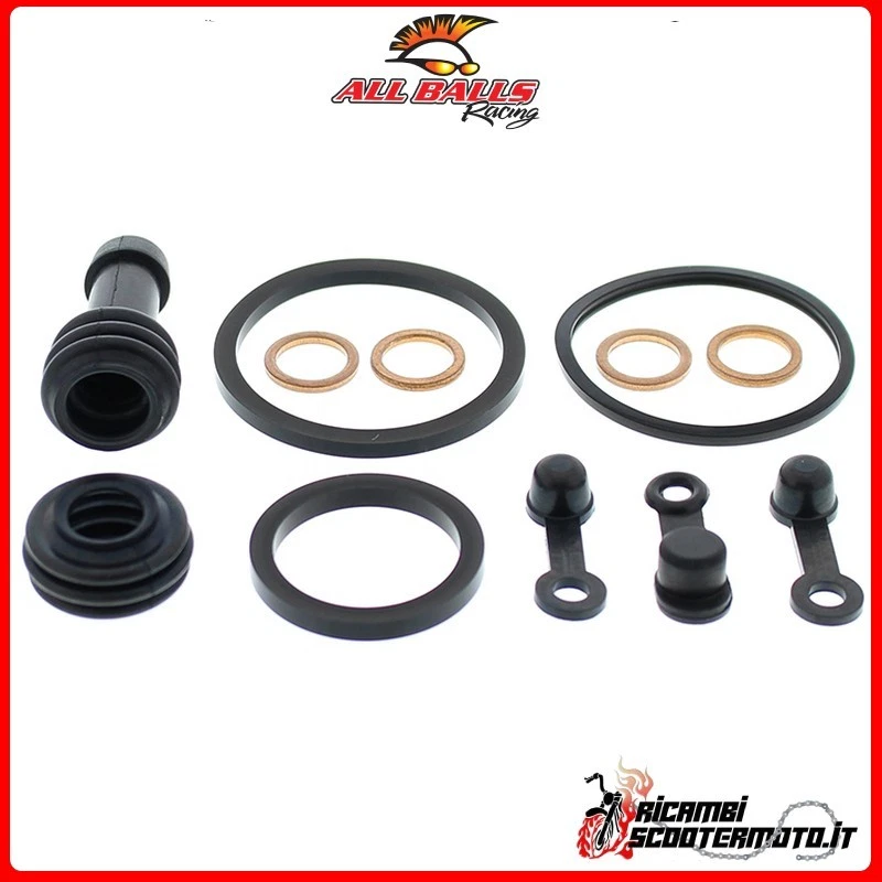 All Balls Rear Brake Caliper Overhaul Kit Polaris Sportsman 450 HO 2020 - Image 1 of 1