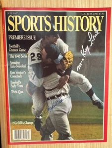 1968 World Series Mickey Lolich Bill Freehan signiertes Magazin 1987 Detroit Tigers - Bild 1 von 2