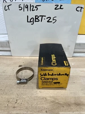 Abrazadera Edelmann 38032 Talla 32 Vendida individualmente Puede No Tener Caja Original Foto 1 de 2