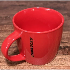 Tazza Starbucks rosso opaco con scritte oro 14 oz vacanze 2016 - Foto 1 di 5